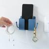 Wall Mounted Storage Box Mobile Phone Plug Wall Holder Charging Sundry Organizer