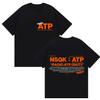 Rapper NSQK ATP AUN The PIENSO Album T-shirt for Men and Women, Retro 2025 Summer Pure Cotton 100% Printed Loose T-shirt
