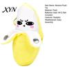 Kids Musical Plush Toy Banana Toy, Fruit Sensing Metronome with Sounds, Interactive Music Playing Doll Sound for Kids, Cute Motion Sensor Keyring Gift