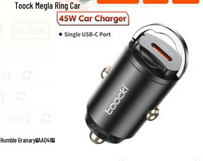 Tuqi Dual USB Car Charger 30W - Fast Charging 20W Converter for Cigarette Lighter Port