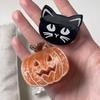 Waterproof Halloween Shark Clip Funny Acetic Acid Hair Claw Pumpkin Hair Clip  Girls