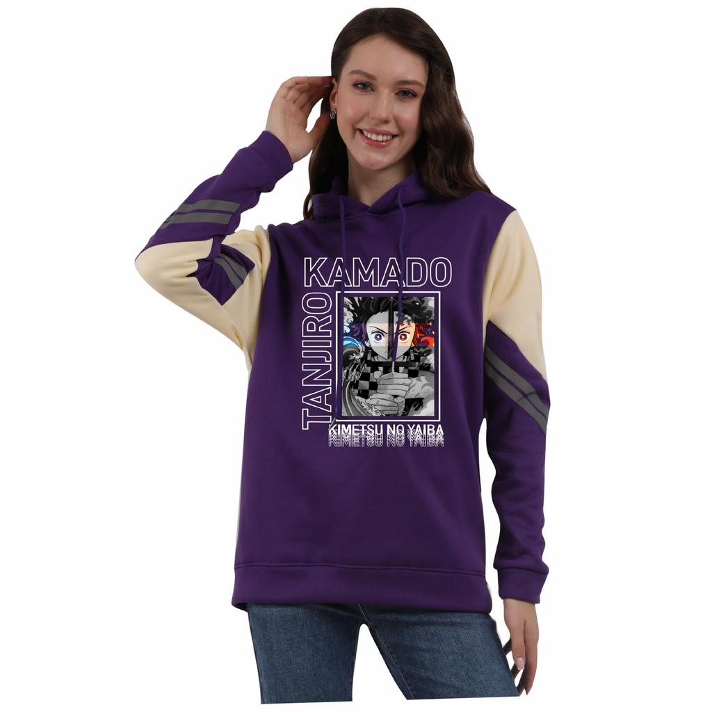 Demon Slayer Anime Mode Lässiges Kapuzensweatshirt für Männer und Frauen