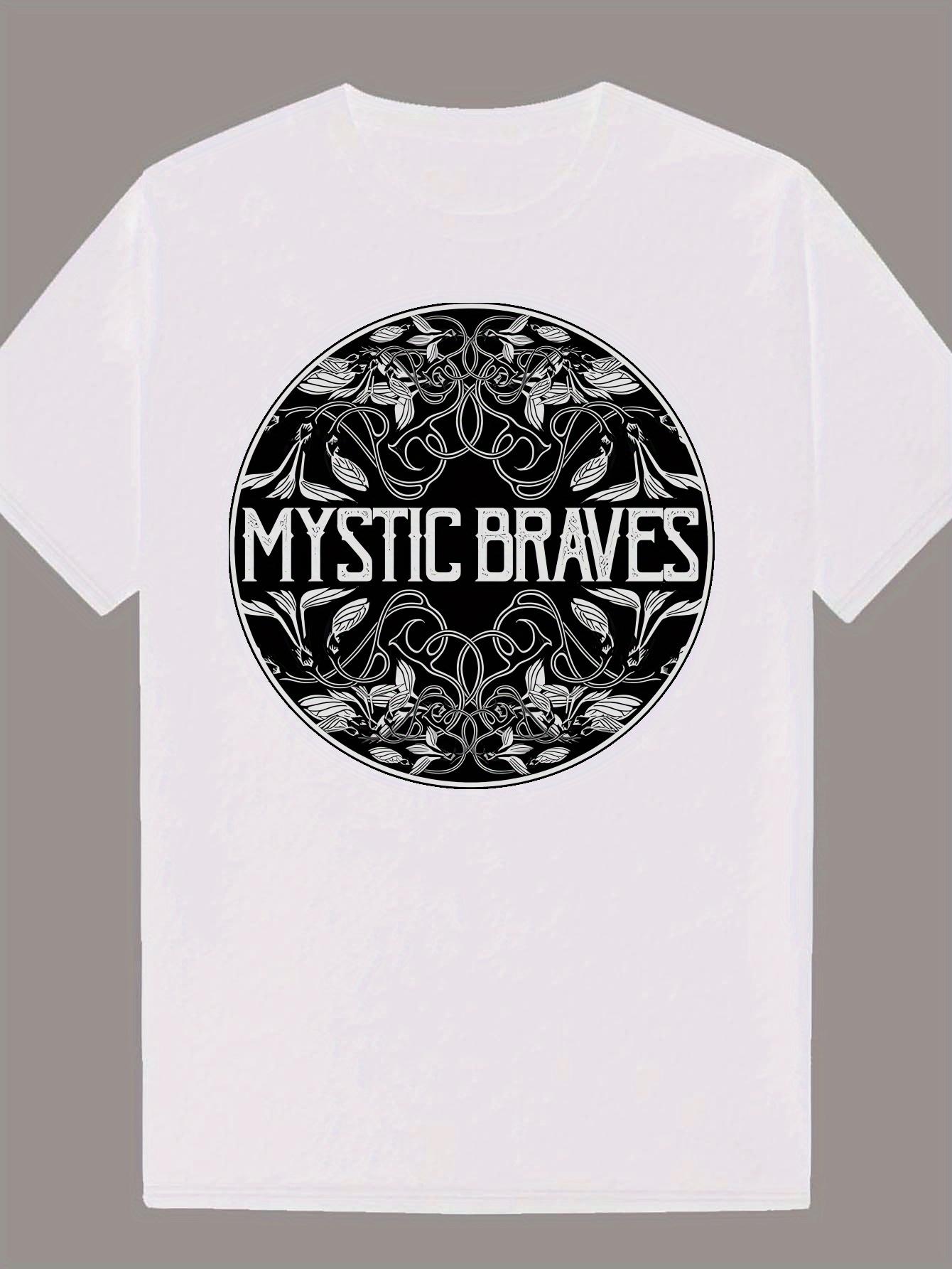 

Mystic Graphic T-shirt - Black & White Floral Design S