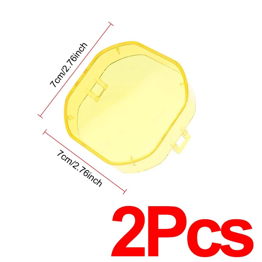 40W LED Work Light Cover Off Road Spot Light Cover Waterproof Clover Black Shade Cover Car Light Shell Cube Lighting Housing