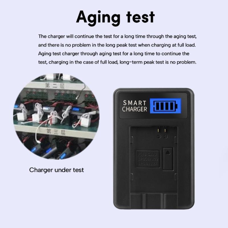 Travel Friendly USB Charger for BP 808 FS100, FS200, Camera Batteries Efficient Power Supply Power Your Photography