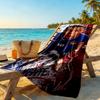 Mbappe Customize Text Beach Towel Soft Durable Quickdry Portable For Swimmingbeachcamping Travel Beach Accessoriesgym