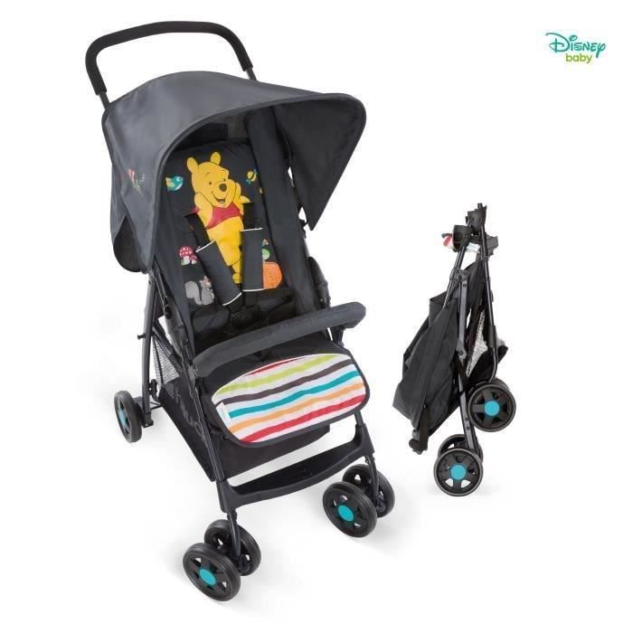 WINNIE L'OURSON Poussette Sport Jusqu'à 18 Kg Avec Position Couchée, Légère (5,9 Kg), Pliable Et Compacte