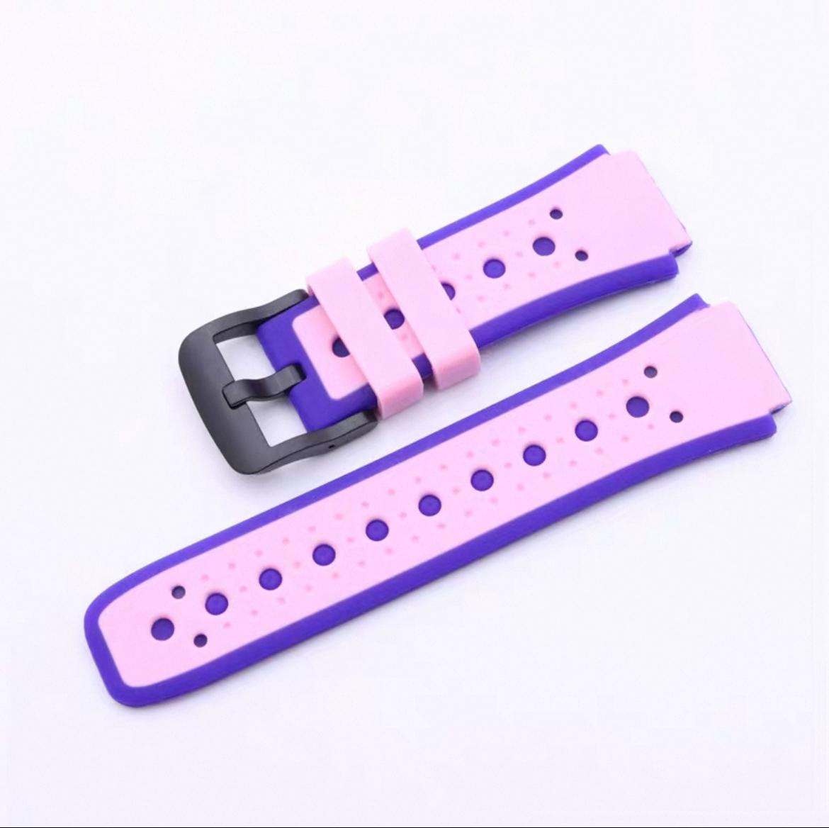 18mm Kids Watch Band Smartwatch Children Silicone Strap Watchband Waterproof Flexible Wristband Universal Adjustable Watch Belt 18mm