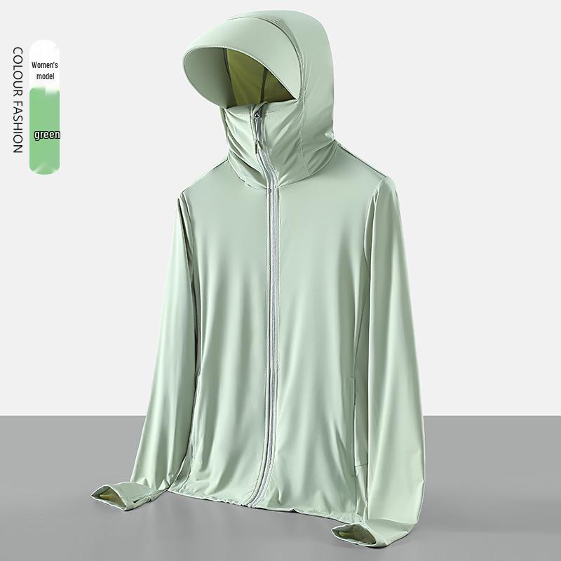 

Одежда для защиты от солнца из ледяного шелка UPF50+: Летняя анти-УФ рубашка из тонкой ткани для женщин и мужчин, нейлон, с защитой от солнца и брюки широкого покроя. XL (59-68 kg)