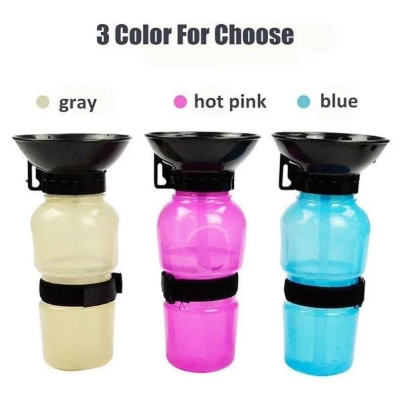500ml Dog Water Bottle Portable Pet Travel Water Cup Dispenser Drinking Bowl Extrusion for Dog Cat