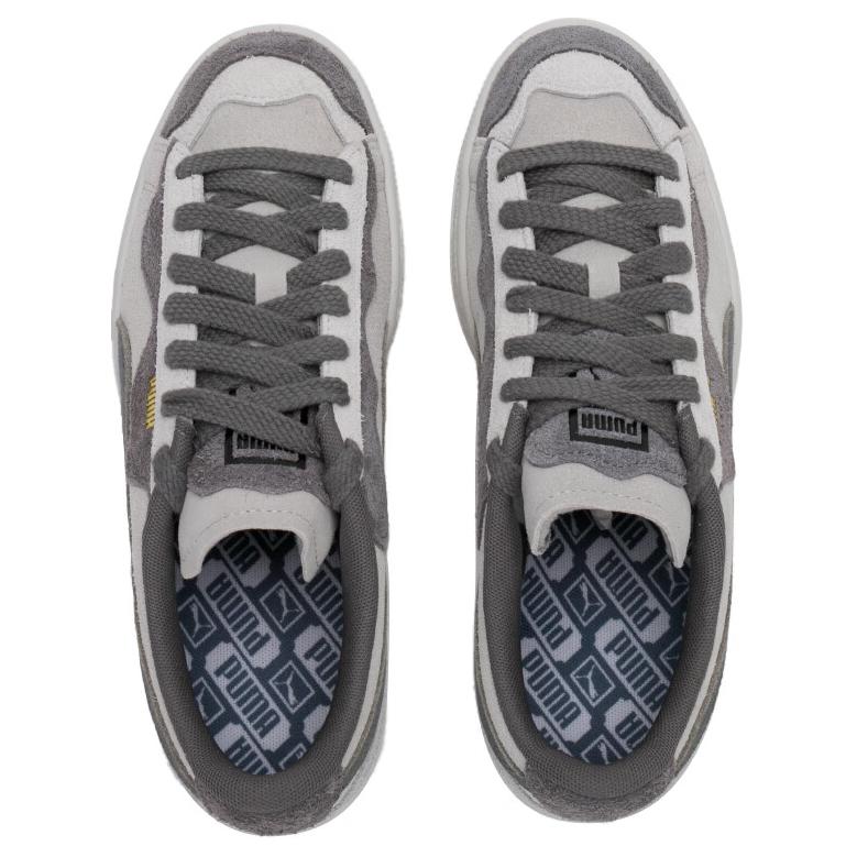 Puma Suede Trippy Comfortable Versatile Durable Breathable Low-Top Casual Shoes Unisex sneaker Gray Black 398656-03