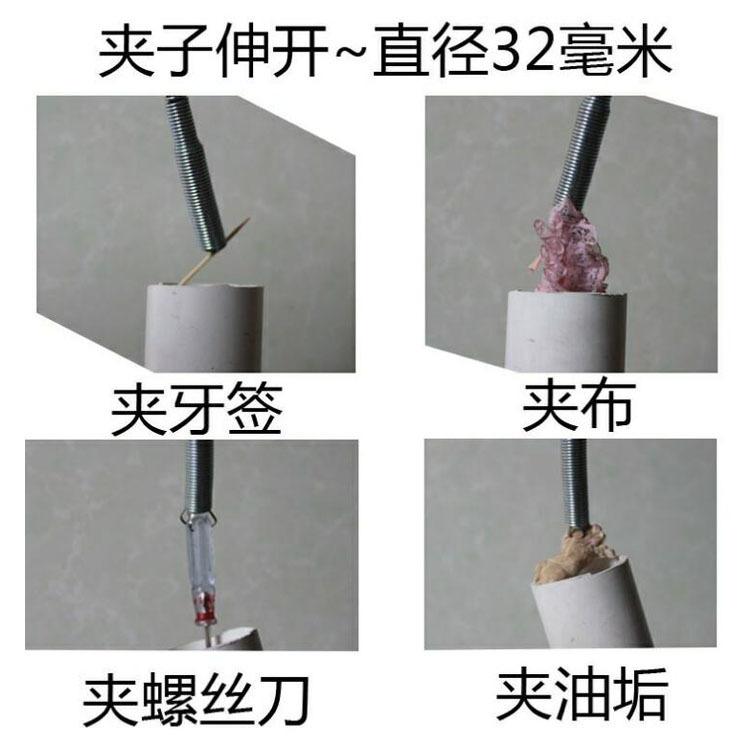 160cm-300cm Flexible Hand Tools 4 Claws Sewer Pick Up Tool Long Reach Spring Grip Grabber Home Tools