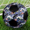 Truck Theme Size 5 Soccer Ball, Suitable for Both Indoor and Outdoor Matches, a Gift Suitable for Everyone.