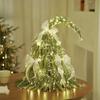 Crooked Neck Christmas Tree Ornaments Cute Christmas Decorations Fashion Mini Snow Pine Tree  Party