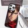 Mikasa Ackerman aot Phone Case For iPhone 16,15,14,13,12,11,Pro,Max,Plus,Mini New Magsafe Magnetic Wireless Charging