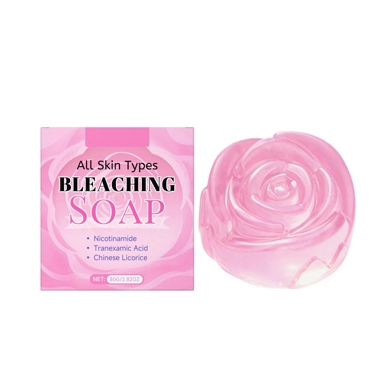 Очищающее мыло с розой — это нежное, комфортное, гладкое и освежающее ежедневное мыло для очищения тела и кожи. One Size