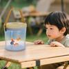 PC Plastic Breeding Aquarium Transparent Handheld Fish Tank Ecological Fish Tank  Educational Toy