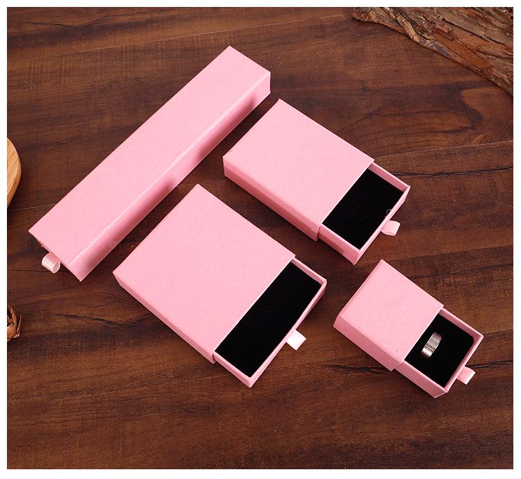 2.5cm Drawer Jewelry Box for Bracelets, Earrings, Pendants - Ornament Packaging & Storage Box