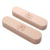 Multipurpose Wood Tailors Clapper with 6Inch Scale Steaming Iron Quilting Clapper for Flattening Fabric Quilting