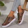 New High Quality Hot Selling Lightweight Casual Shoes Women Flats Leopard Women's Shoes Womens  Size Shoes for Women