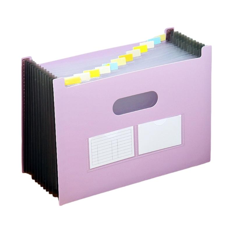 A 4 Multi-Layer Document Storage Bag Accordions File Folder Expanding File Organiser School Office Supplies