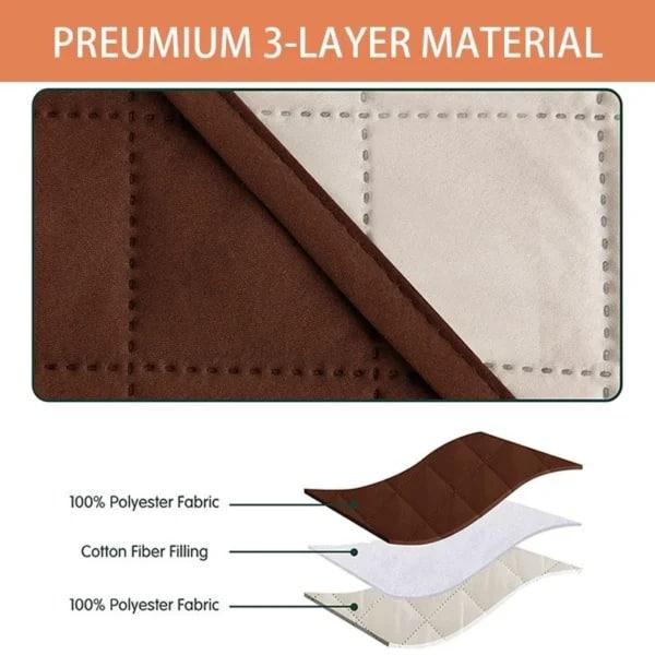 Waterproof Recliner Sofa Cover Pet Kid Mat Armchair Furniture Protector Washable Anti-slip Recliner Chair Cover Christmas Gift