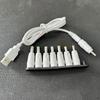 USB Boost USB toDC Step-up Converter Cable 5V to DC9V 12V 5.5x2.5mm 8 Connecters Power Converter Adapter Line