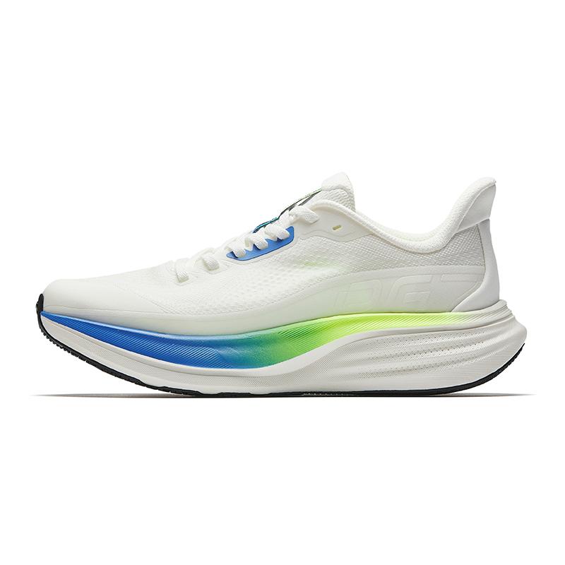 

Anta Travel Step 3 PG7 Comfortable Soft Elastic Cushioning Non-Slip Running Shoes Men sneaker Paper-White Water-Blue 112625546-12 41