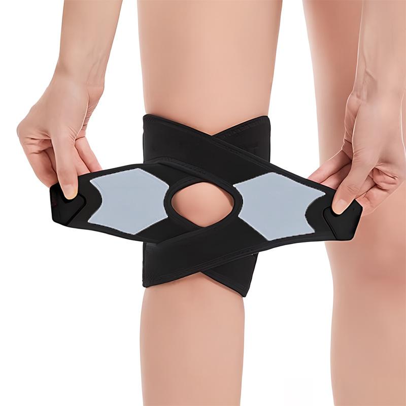 

Breathable Professional Sports Knee Pads for Leg Protection Suitable for Both Men and Women During Cycling and Rope Skipping [one size]