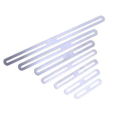 1 Stück Edelstahl Winkelverbinder Schwarz/Silber Verdickt 180 Grad Flacher Befestigungswinkel Verbinder Möbelhalter