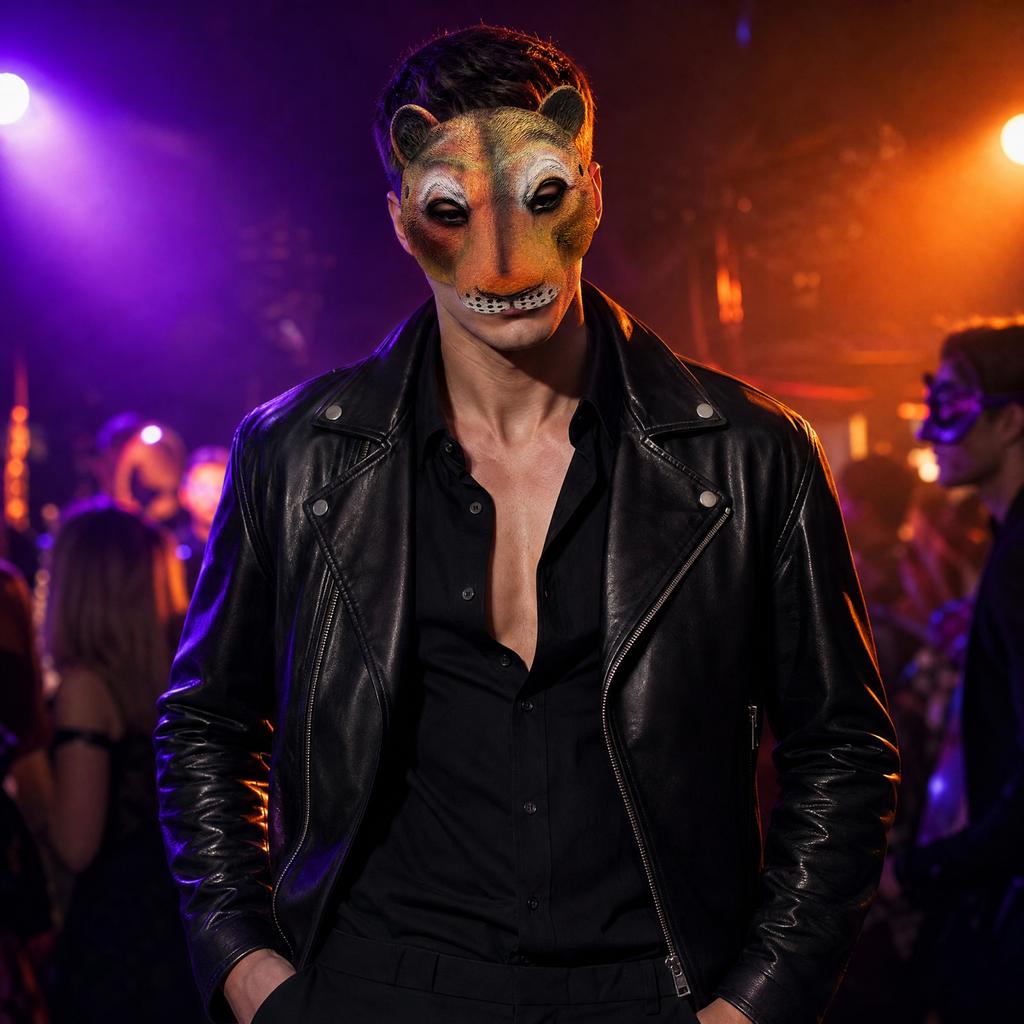 3D Leopard Tier für Halloween Party Kostüm