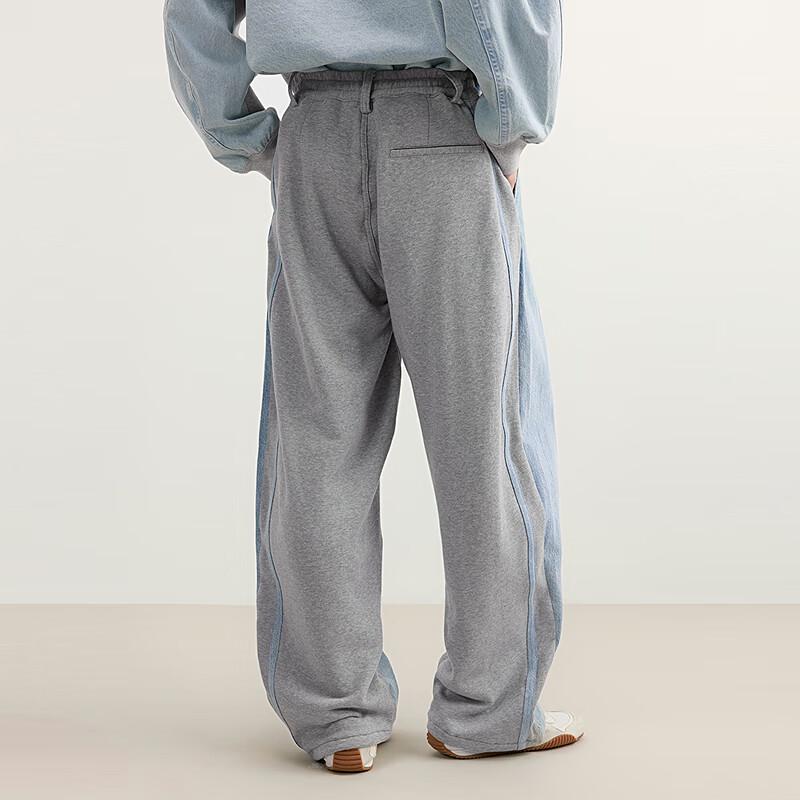 CROQUIS Men's Loose Cotton Curved Jeans (2025 Spring)