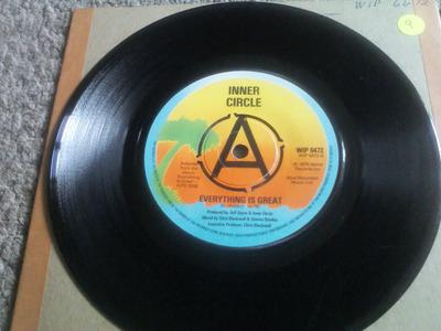 7inch Record INNER CIRCLE - Everything Is Great WIP6472PROMO Island Records 1979 UK Reggae, Ska & Dub Used