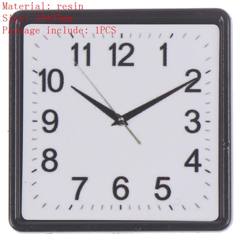 1:12 Scale Resin Dollhouse Miniature Wall Clock Play Doll House Miniaturas Home Decor Accessories Toy Pretend Play Furniture Toy