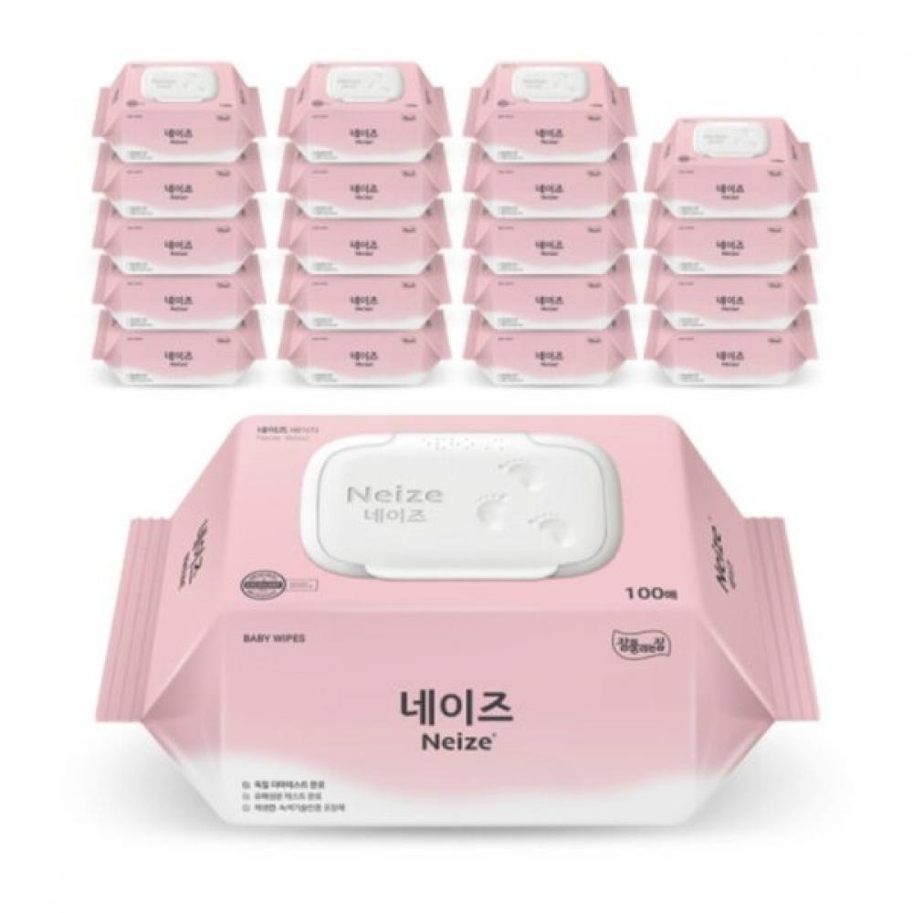 Shinsegae Basic Wet Wipes 100 Sheets 1 Box 20 Packs Single option
