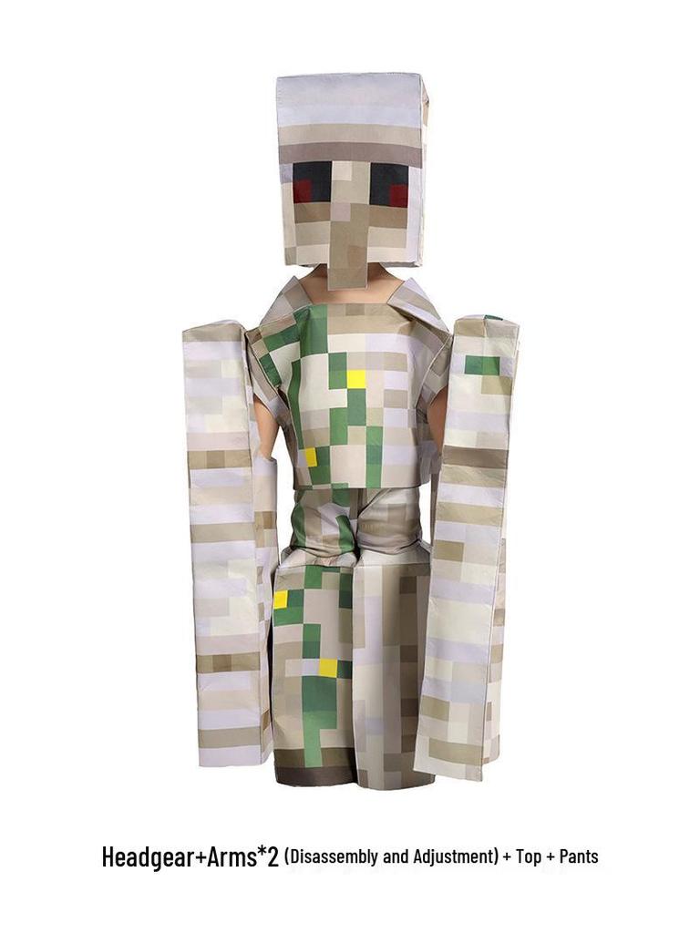 Minecraft Halloween Diamond Armor Kids Costume