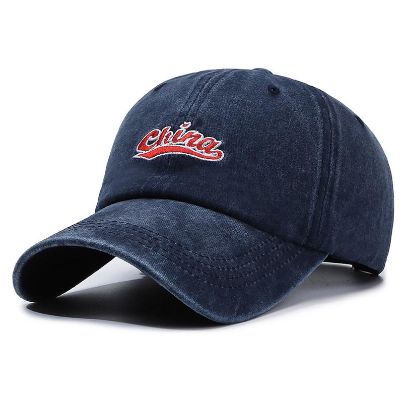 China Embroidery Letter Baseball Hat Outdoor Sun Protection Breathable Gift Cap