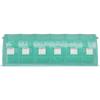 Walk-in Tunnel Greenhouse, 20 X 10 X 7 Ft Portable Plant Hot House W/ Galvanized Steel Hoops, 3 Top Beams, 4 Diagonal Poles, 2 Zippered Doors & 12