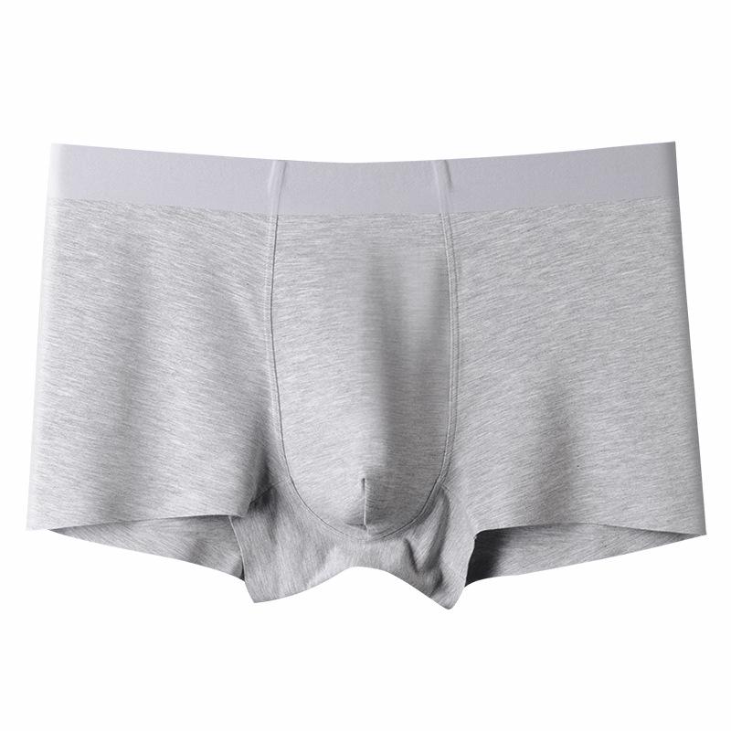 Men s Seamless Modal Boxer Briefs: Plus Size Four-Corner Design, Comfortable & Stylish 2XL