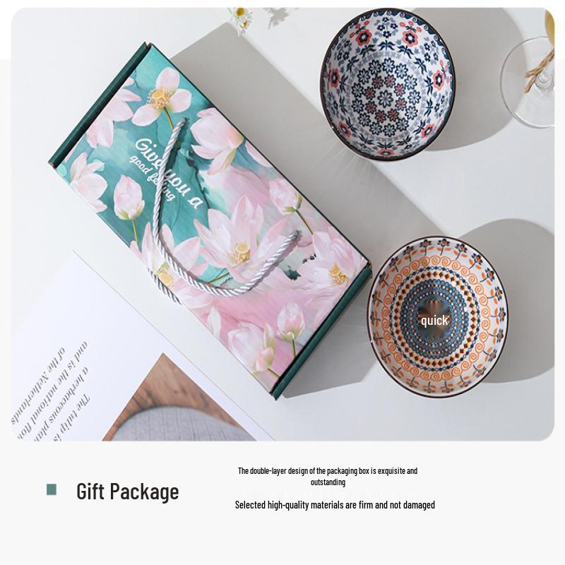 LISM Lotus Ceramic Tableware Set