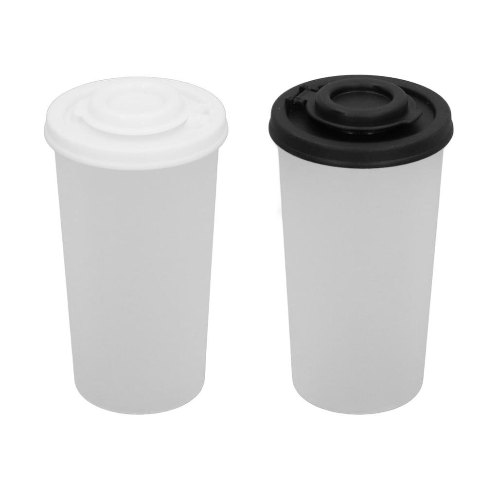 2Pcs Large Salt and Pepper Dispenser Reusable Seasoning Shaker for Outdoor Camping Picnic