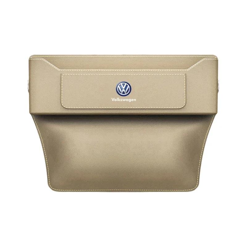 

For Volkswagen VW Car USB Charging Multifunction Seat Crevice Storage Box For Volkswagen Amarok Tiguan Polo Jetta GTI Golf Passa