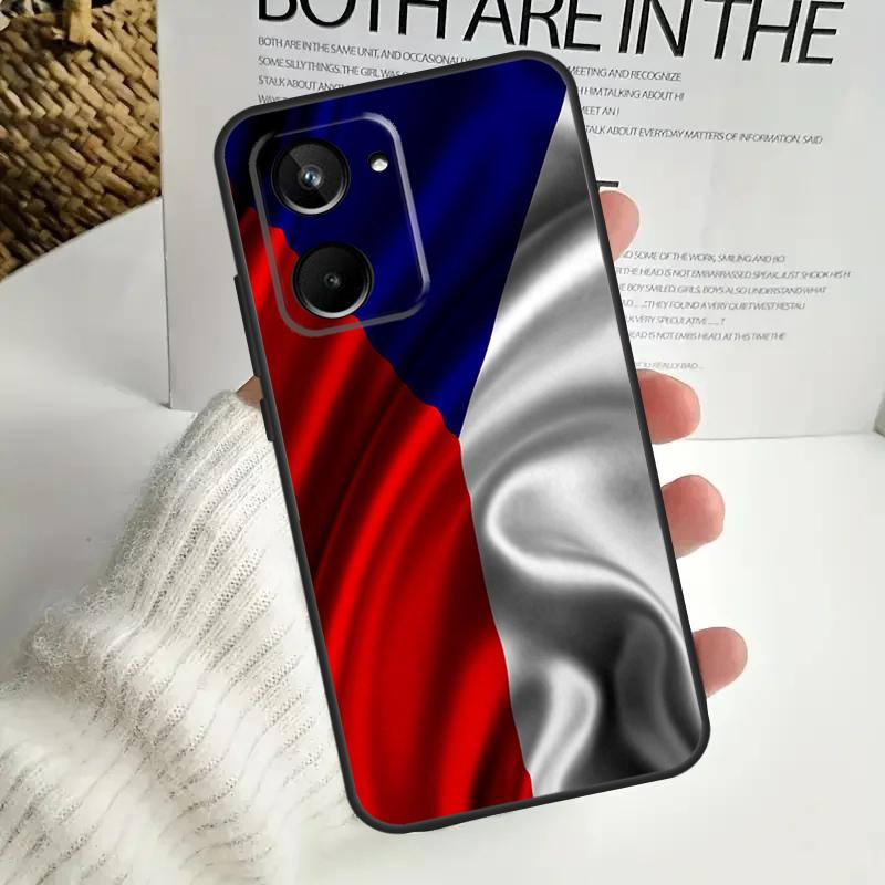 

Czech Republic Czech Flag Case For Realme 9 10 11 12 Pro Plus GT5 GT Neo5 C21Y C25s C30 C31 C33 C35 C51 C53 C55 C67 Realme 10 4G
