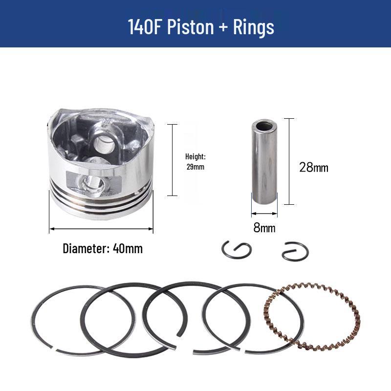 140-Piece GX35 Engine Parts Set: Pull Starter, Spark Plug, High-Voltage Coil, Oil Can