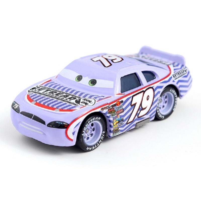 Pixar Cars Truck Sage VanDerSpin Model Car 1/55 Die Casting Container Trucks Racing Toys Children's Birthday Gifts Collectibles