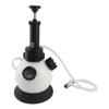 2L Manual Vacuum Brake Bleed Kit, 30psi Pressure Display with Relief Valve   Wrench for European Vehicles
