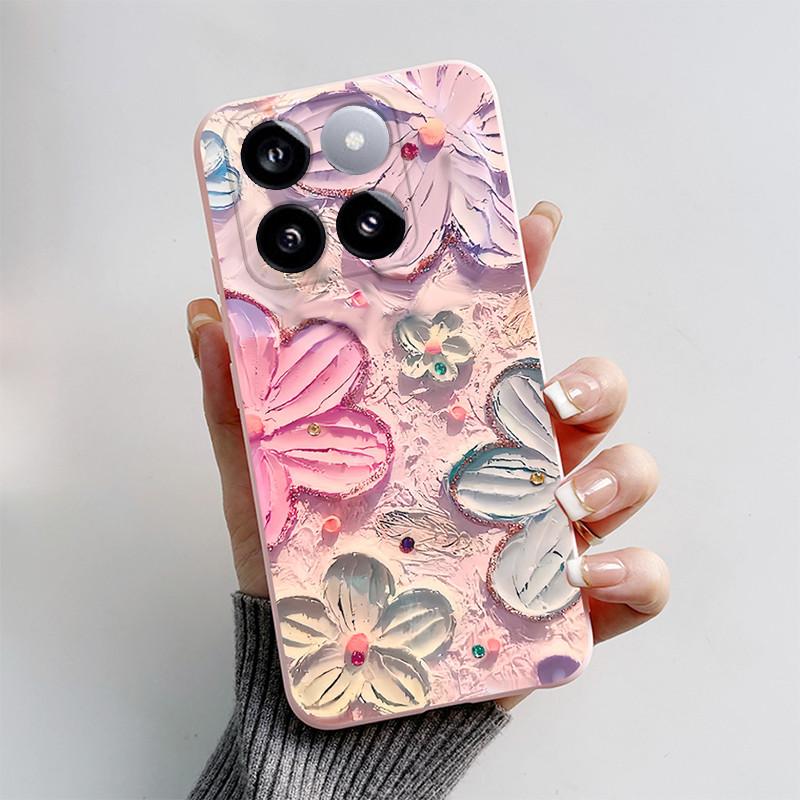 For Xiaomi Mi 14T Pro Case Cute Cartoon Cat Dog Fox Painted Cover Silicone Phone Case For Xiaomi 14T Pro 14TPro Mi14T Soft Funda
