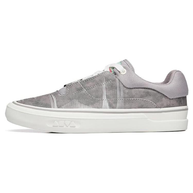 New Anta Ao Li MD Abrasion Resistant Low Top Skateboard Shoes Men's Magic Carpet Gray 112238013-2