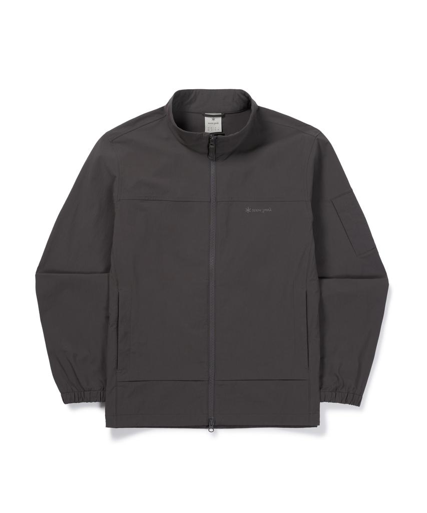 SNOWPEAK APPAREL Root Stand Neck Windbreaker (S26Fmrwb68) Chocolate Khaki