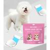 40Pcs Dog Socks Feet Cover Protective Dogs Shoes Booties with Adjustable Sticker Dogs Feet Cover Paws Socks
